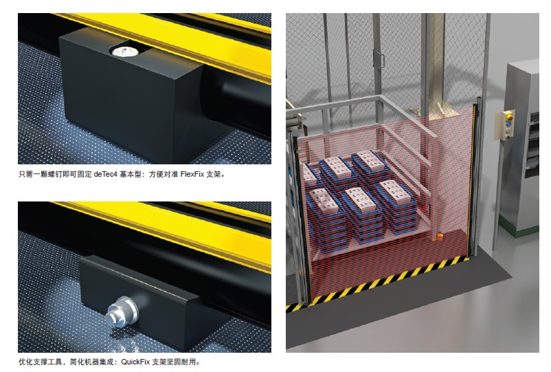 deTec4基本型安全光幕